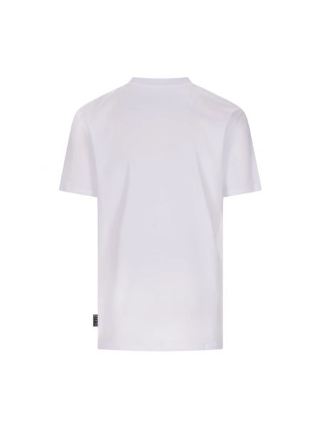 Camiseta con apliques Philipp Plein blanco