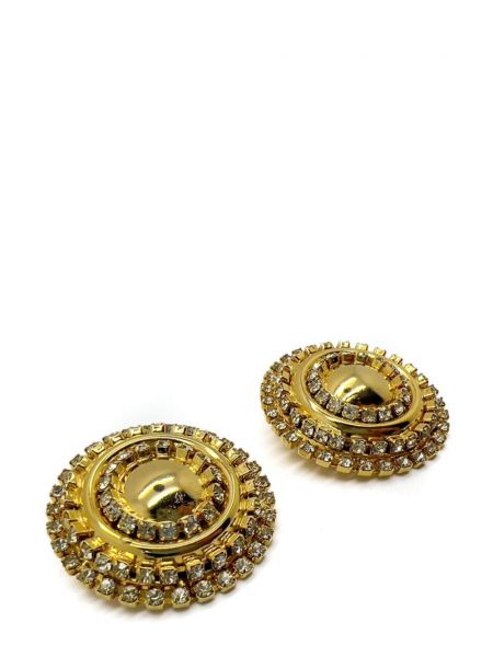 Ohrring mit kristallen Jennifer Gibson Jewellery gold