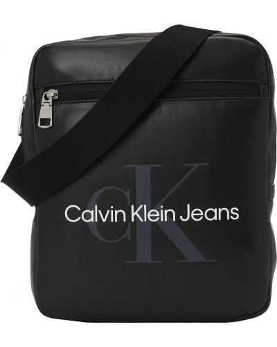 Torba za okrog pasu Calvin Klein Jeans črna