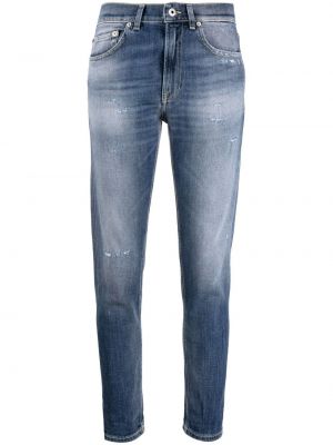 Jeans 7/8 Dondup blå