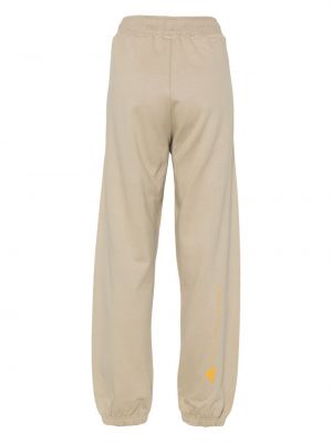 Pantalon de joggings à imprimé Adidas By Stella Mccartney beige
