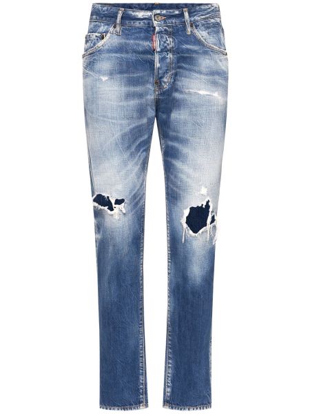 Jeans i bomull Dsquared2 blå