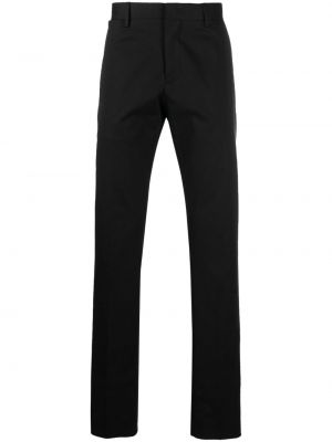 Pantaloni chino din bumbac Zegna negru