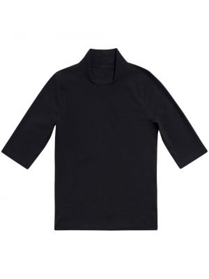 T-shirt con collo alto Balenciaga nero