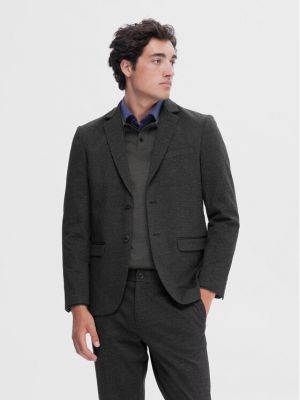 Sacou slim fit Selected Homme gri