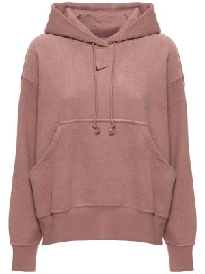Oversize kapučdžemperis Nike melns