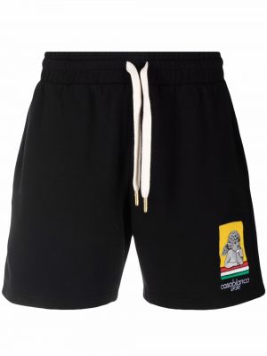 Pantalones cortos deportivos Casablanca negro