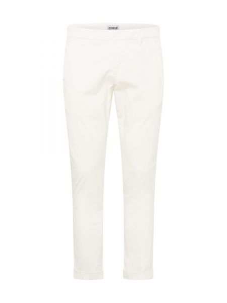 Pantaloni chino Dondup bianco