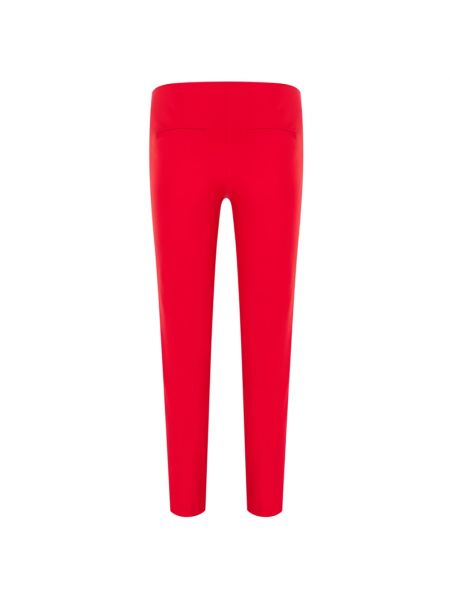 Spodnie skinny fit Cambio czerwone