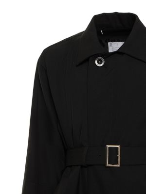 Kabát Sacai černý