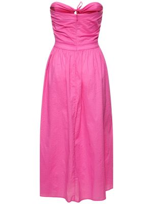 Μάξι φόρεμα Marysia ροζ
