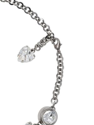 Křišťálový náhrdelník Alessandra Rich stříbrný