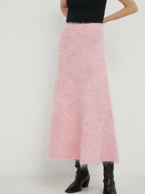Długa spódnica By Malene Birger różowa