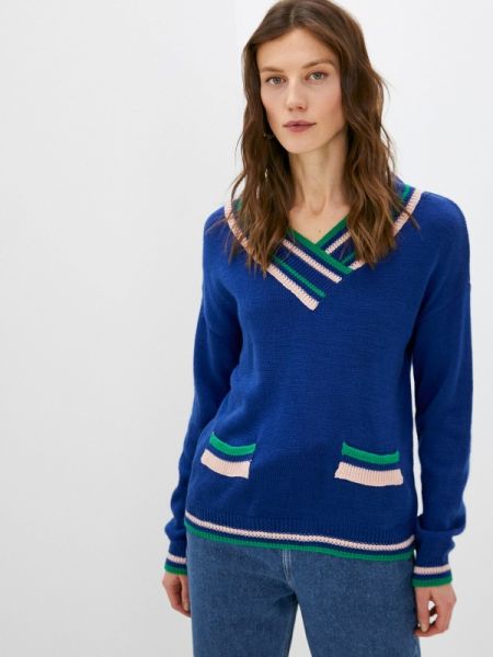 Пуловер Trendyol синий