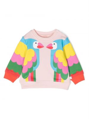 Hoodie för tjejer Stella Mccartney Kids rosa