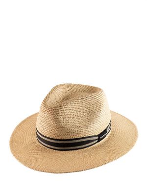 Соломенная шляпа Stetson бежевая