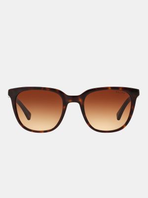Прямоугольные женские солнцезащитные очки из ацетата гаваны Lauren Ralph Lauren коричневый