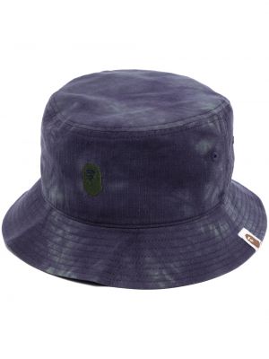 Mütze mit stickerei A Bathing Ape® lila