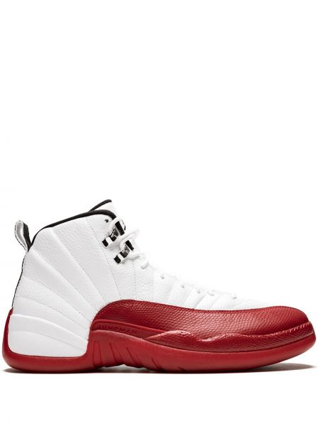 Sneakerși Jordan 12 Retro alb