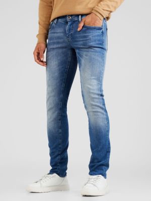 Skinny fit džínsy Armani Exchange modrá
