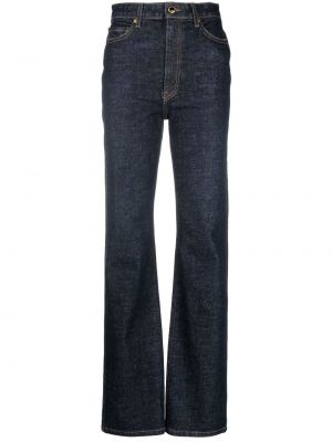 Straight jeans Khaite blå