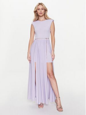 Koktejlové šaty Rinascimento fialové