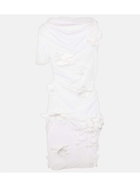Mini vestido Jacquemus blanco