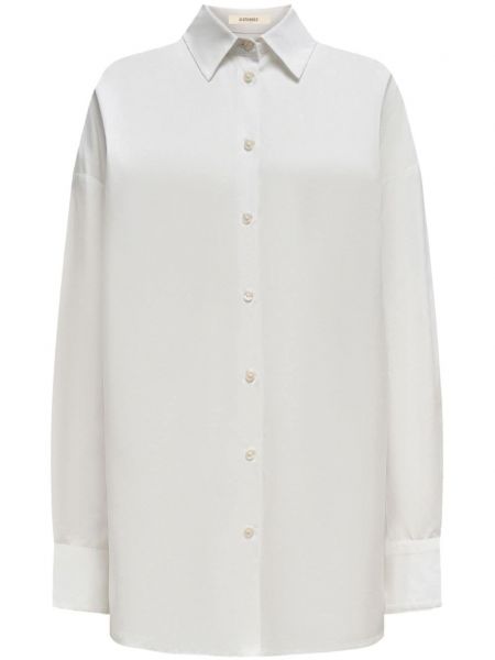 Памучна риза 12 Storeez бяло