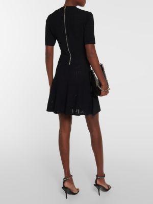 Sukienka żakardowa Givenchy czarna