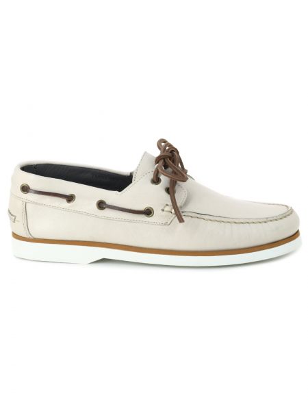 Мокасины CORNELIANI белые