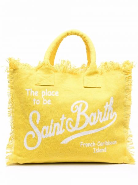 Тоут сумка Mc2 Saint Barth, желтая