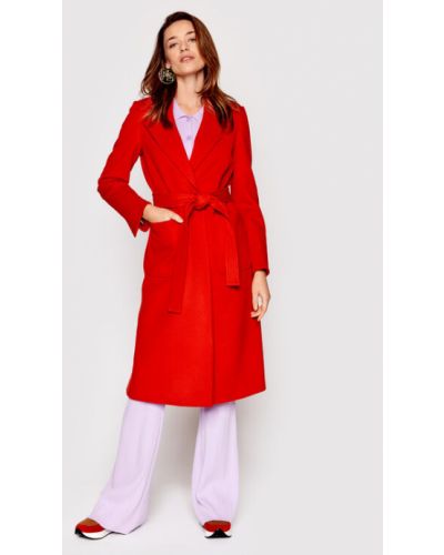 MAX&Co. Gyapjú kabát Runaway 40119722 Piros Regular Fit Max&co.