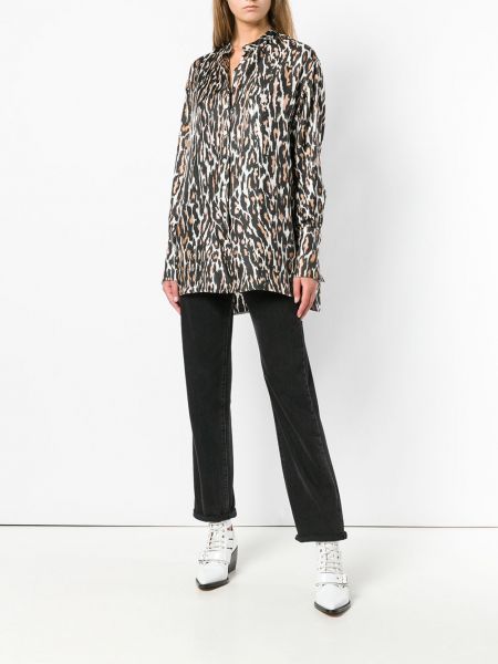 Blusa con estampado leopardo Calvin Klein 205w39nyc