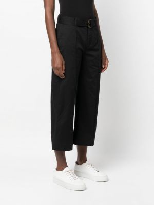 Rovné kalhoty Lauren Ralph Lauren černé