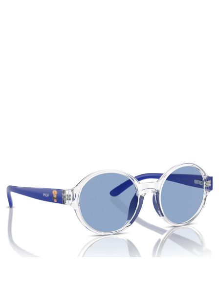 Okulary przeciwsłoneczne Polo Ralph Lauren niebieskie