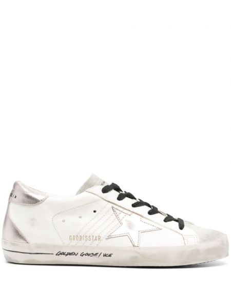 Stjernemønster læder sneakers Golden Goose