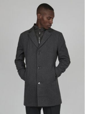 Manteau d'hiver en laine Matinique gris