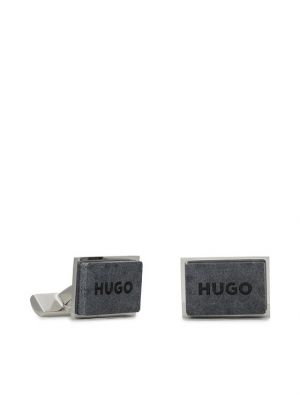 Копчета за ръкавели с копчета Hugo сребристо