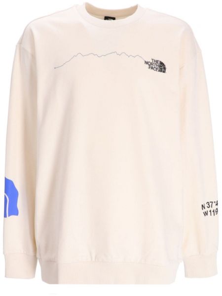 Sweatshirt aus baumwoll mit print The North Face