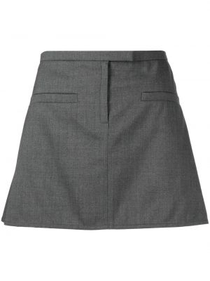 Mini sukně Courrèges šedé