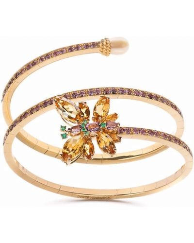 Bracciale con pietre Dolce & Gabbana oro