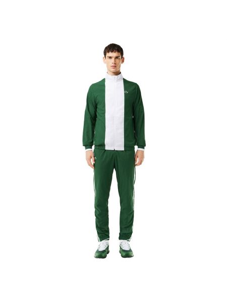 Зеленый спортивный костюм Lacoste