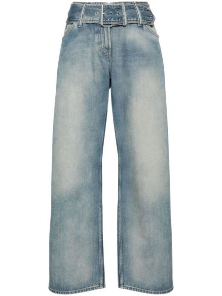 Jeans taille basse Acne Studios bleu