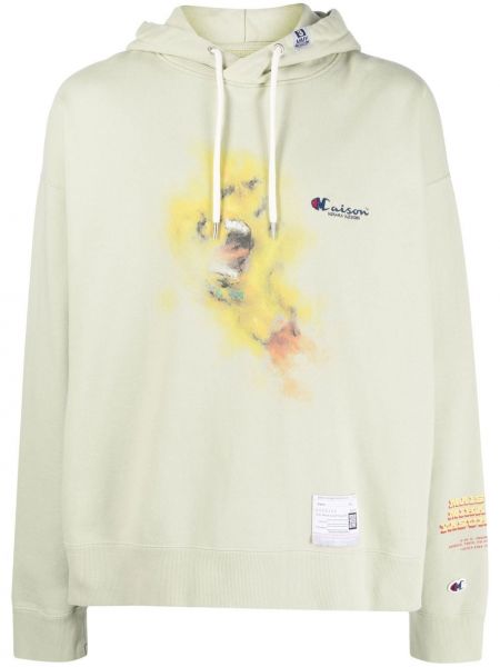 Hoodie Maison Mihara Yasuhiro grön