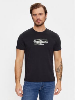T-shirt Pepe Jeans noir