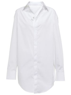 Bavlnená košeľa Alaã¯a biela