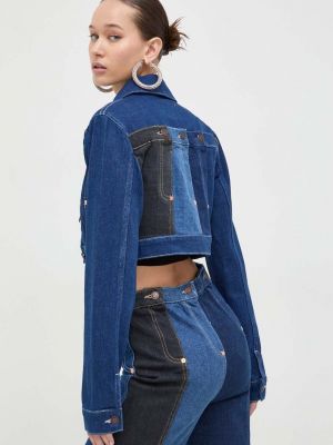 Džínová bunda Moschino Jeans modrá
