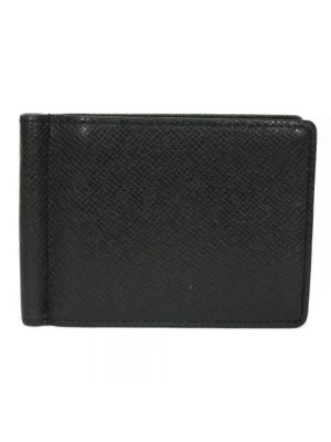Czarny portfel skórzany Louis Vuitton Vintage