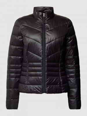 Pikowana kurtka w jednolitym kolorze Vero Moda Outdoor czarna
