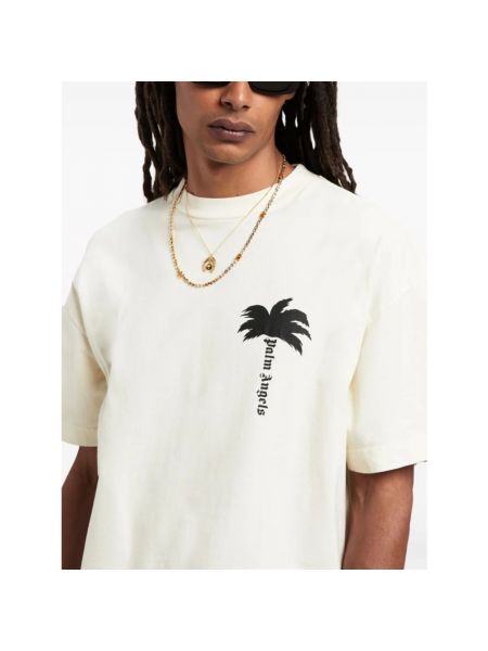 Camisa de algodón con estampado Palm Angels